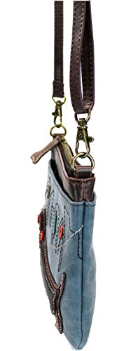 Chala Weiner Dog Mini Crossbody Handbag Dog Lovers Convertible Straps Dachshund Mom (Indigo)4