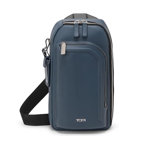 TUMI - Harrison Gregory Sling - Alça transversal masculina leve com vários compartimentos - Bolsa de viagem ou viagem, Bomba de pavimento, 7' x 2' x 12'