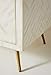 Handmade Optical White Inlay Geometry Media Console For Home Décor Purpose