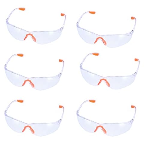 6Pcs CSDPC Anti Fog Safety Glasses Cover