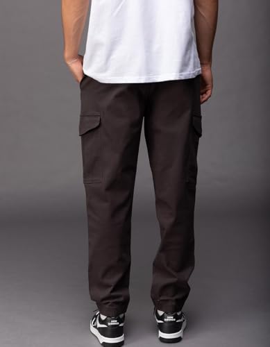 Rsq Mens Twill Cargo Jogger Pants3