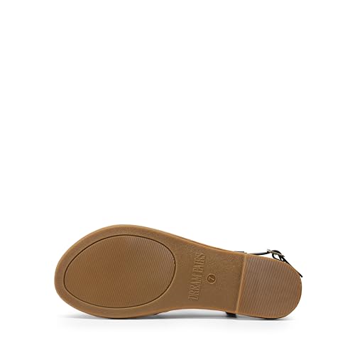 DREAM PAIRS Women's Flat Sandals Strappy Dressy Comfortable Ankle Strap Casual Summer Thong Sandals for Beach4