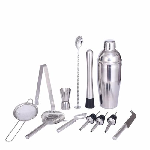 Coctelera de acero inoxidable 14 piezas 750 ml miniatura 2