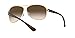 Ray-Ban Men's RB3386 Aviator Sunglasses, Gold/Brown Gradient Dark Brown, 63 mm