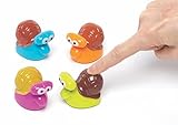 Baker Ross Pull-Back-Rennschnecken für Kinder als kleine Überraschung oder als Preis bei Partyspielen (4 Stück), Sortiert