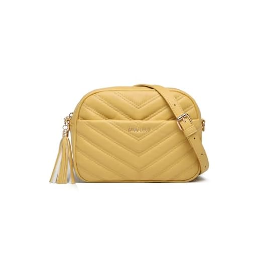 Miss Lulu Sac à Bandoulière en Cuir Synthétique pour Femmes - Petit Sac à Main avec Longue Bandoulière - Cadeau de Noël Idéal pour le Shopping et les Sorties