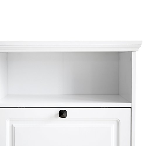 Roomfitters Modern Pet Feeding Station Furniture with 2 Elevated Dog Bowls, Pull Out Design, Pet Food Cabinet, Pet Toy… - Image 7