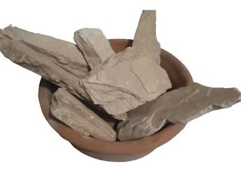 brighty 1kg red natural earthy slate shale stone pencil thick and big size (500)