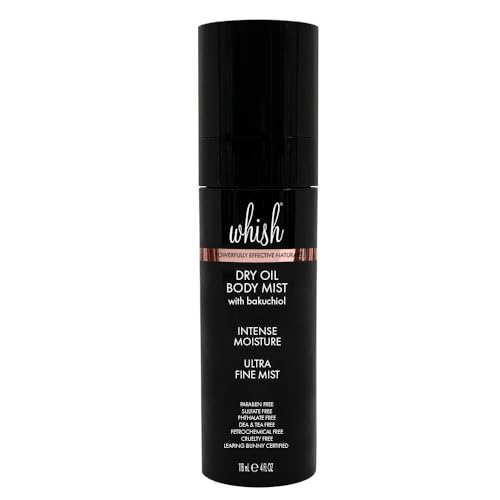 Whish Dry Oil Body Mist with Bakuchiol 4oz