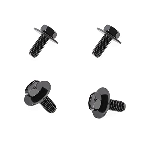 Hqparrts 4Pcs 12Mm Top Front Skid Plate Bolts And Gasket Compatible With T-Oyota Tacoma 4Runner Fj Tundra Land Cruiser 2013-2020 #TOP4