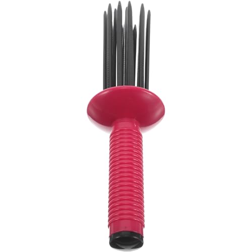 EPIGEIST Pettine Arricciacapelli Rotondo Antiscivolo per Chioma Ricci Spazzola Districante per lo Styling Phon Strumento Multiuso per Volume Naturale e Acconciature Rapide