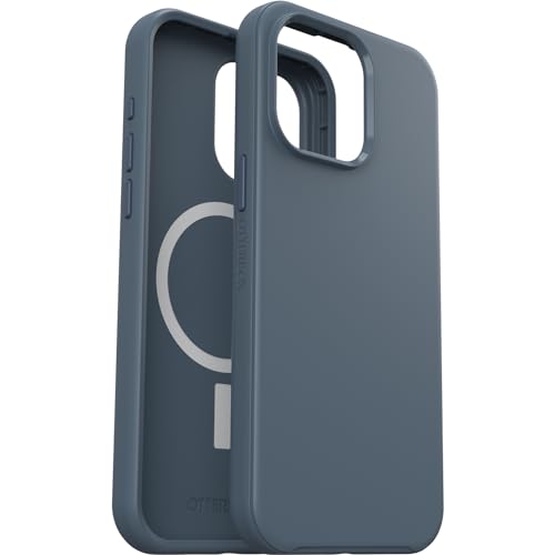 Image of OtterBox iPhone 15 Pro MAX (Only) Symmetry Series Case - BLUETIFUL (Blue), Snaps to MagSafe, Ultra-Sleek, Raised Edges Protect Camera & Screen