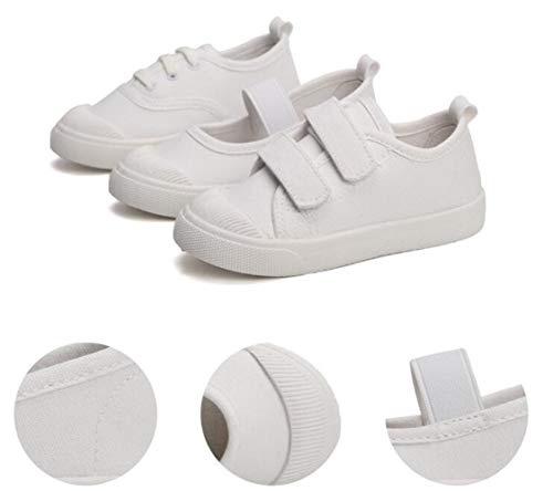 Toddler Little Kid Boys and Girls Slip On Canvas School Sneakers Casual Walking Shoes2