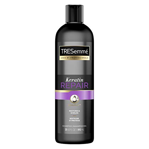 TRESemmé Shampoo for Damaged Hair Keratin Repair Restores and Shields Hair from Damage 20 oz