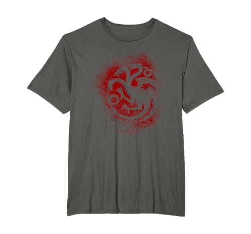 Game of Thrones Targaryen Sprayed Outline Sigil Camiseta