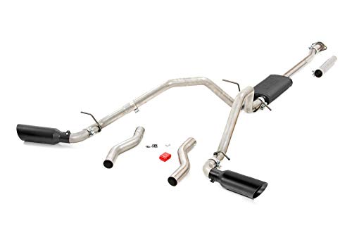 Rough Country Dual Cat-Back Exhaust for 19-24 Ram 1500 2WD/4...