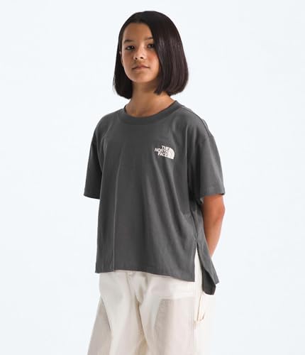 THE NORTH FACE Girls Evolution Swirl Short Sleeve Tee | Cotton Shirt With a Graphic Design2