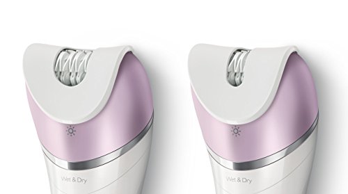 Philips Satinelle Advanced Epilator, Electric Hair Removal, Cordless Wet & Dry Use, (BRE635)
