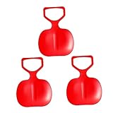 BESPORTBLE 3pièces Luge Épaisse pour Extérieur Luge à Neige pour Garçon Fille Et Adul...