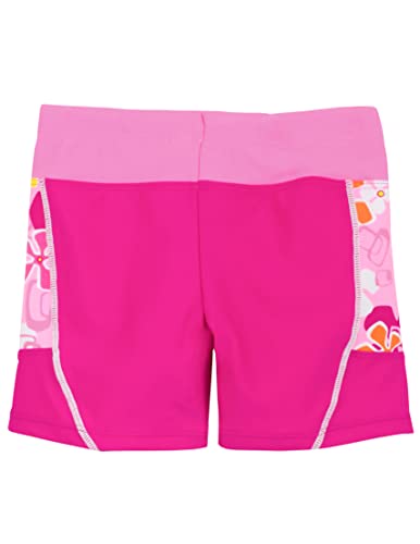 Image of Tuga Girls Two-Piece Short Sleeve Swimsuit Set 2-14Years, UPF 50+ Sun Protection