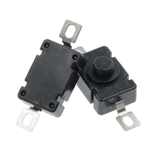 Interrupteur bouton-poussoir autobloquant KAN-28 petits commutateurs 2P - 4