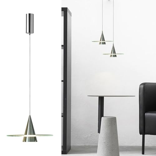 Suspension conique entonnoir en verre : le lustre moderne pour en finir avec l'éclairage blafard