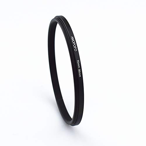 Image of 95mm to 86mm Camera Filter Ring /95mm to 86mm Step-Down Ring Filter Adapter for 86mm UV,ND,CPL,Metal Step-Down Ring