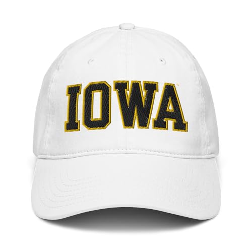 Gorra blanca ajustable Iowa Hawkeyes miniatura 2
