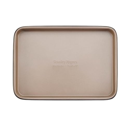 Stanley Rogers Ceramabake Healthy Non-Stick Ceramic Baking Tray Oven Tray Bake Without PFAS PTFE PFOS PFOA Cadmium & Lead. Ideal for Roasting Baking and Everyday Cooking 23x16x2cm