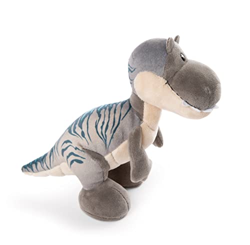 NICI Kuscheltier Dino Tony-Rex 25 cm – Stofftier aus weichem Plüsch, niedliches Plüschtier zum Kuscheln und Spielen, für Kinder & Erwachsene, 48810, tolle Geschenkidee, grau