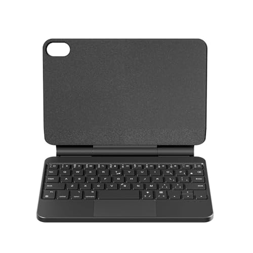 Funda con teclado para iPad Mini 7 que soluciona la falta de trackpad al escribir 4