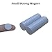 CZMAG MAGNETS Strong Neodymium Small Disc Magnets,Tiny Powerful Waterproof Rare Earth Magnet,Grey Epoxy Round Magnets for Whiteboard, Fridge,Industrial,Kitchen,Cabinet,0.5