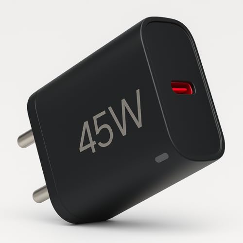 Image of mifaso 45W Type C Super-Fast Charger Adapter Compatible With Samsung Galaxy S25 /S24 /23 /22 /21(Ultra /Plus /FE /Edge),Note 20 /20+ /10 /10+ /S10 Ultra /(S /A /F /M Series),Laptop|USB C PD 3.0 Adaptor 45 W,Black