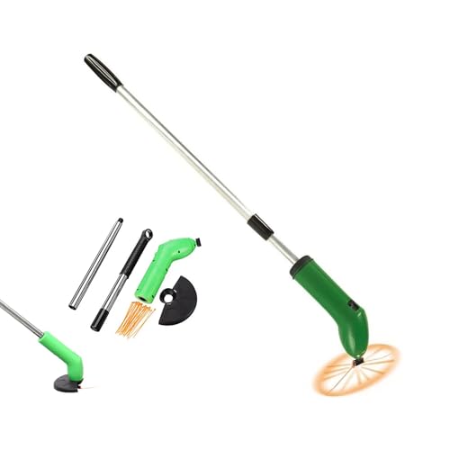 Tagliaerba a Batteria Senza Fili Estendibile fino a 76cm - Leggero, Ideale per Piccoli Giardini o Piccole erbacce Silenzioso