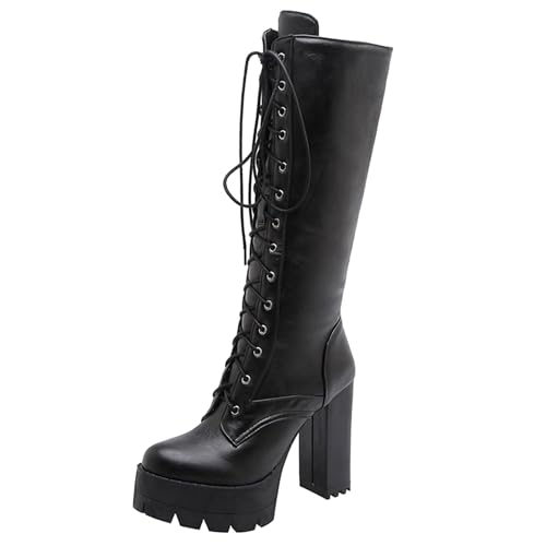 Bottes au genou confortables pour un style citadin chic en hiver