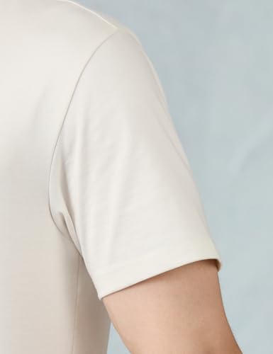 Image of Amazon Brand - Symbol Men Regular Fit Ringer T-Shirt | Half Sleeves | Graphic Printed | Available in Plus Size