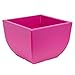 Produktbild myBoxshop Violett 26 Liter Blumentopf qudratische Gartenschale Blumenschale 40 x 40 cm Pflanztopf