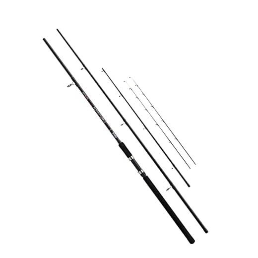Mitchell Adventure 2 Feeder Coarse Hengels - Duurzame 3-delige Glas Composiet Feeder Coarse Hengels met Roestvrijstalen Geleideogen, 2 Quiver Toppen, EVA Handvatten - 3.60 m | >90 g
