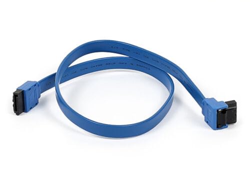 Cable SATA 6Gbps 18in compatible con cierre azul