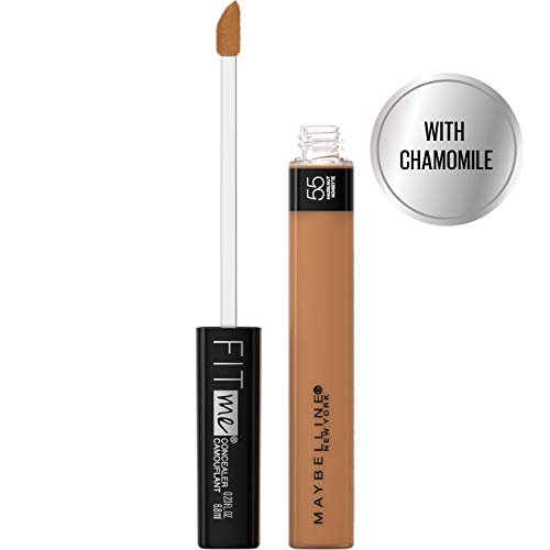 Maybelline New York Fit Me Liquid Concealer Makeup, Natural Coverage, Lightweight, Conceals, Covers Oil-Free, Hazelnut, 1 Count #TOP2