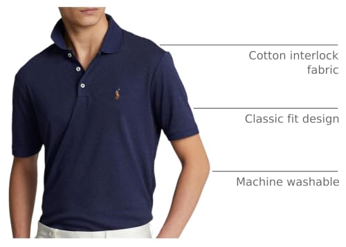 Image of POLO RALPH LAUREN Classic Fit Soft Cotton Polo Shirt