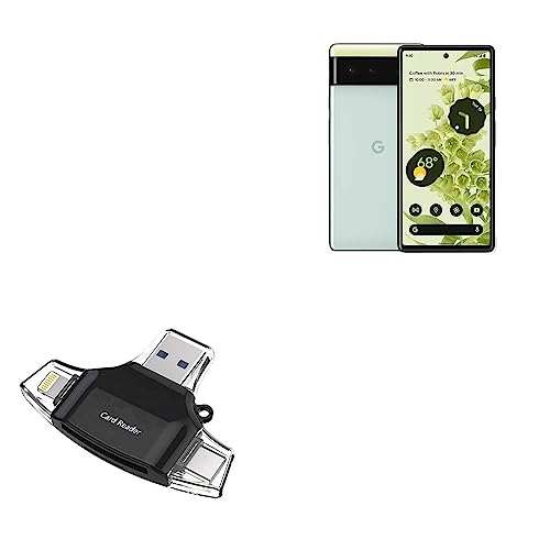 Lecteur de cartes SD pour vider la mémoire saturée du Pixel 6