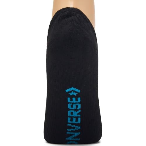 Converse Women's Half Cushion Ultra Low Socks 6-Pack Size 6-10 (Black/White/Multi)3