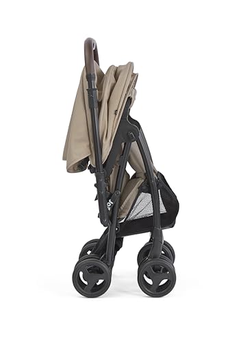 Image of Joie Mirus Lightweight Baby Stroller - Pram with Reversible Handle, Hand Brake and One-Hand Fold, Buggy for Kids 0-3 Years (Upto 15 Kg) - Beach