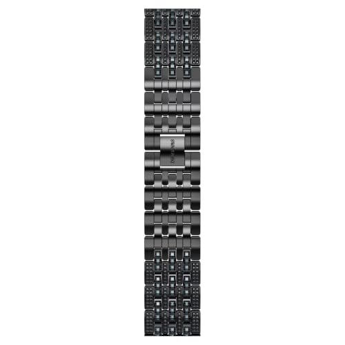 Bracelet Princesse Apple Watch 41 mm noir pour soirée chic
