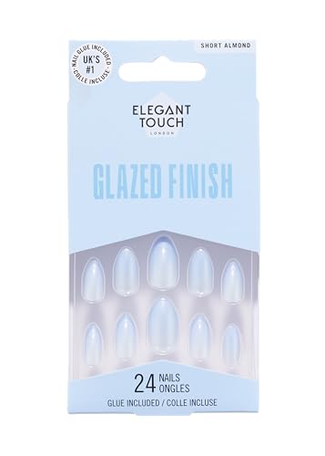 Image of Elegant Touch Glazed Finish Blue Mojito