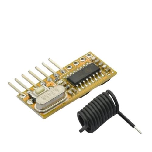 Learning RXC6 5V Wireless Remote Control Receiver Module 4 Learning Superheterodyne Receivers 433MHz