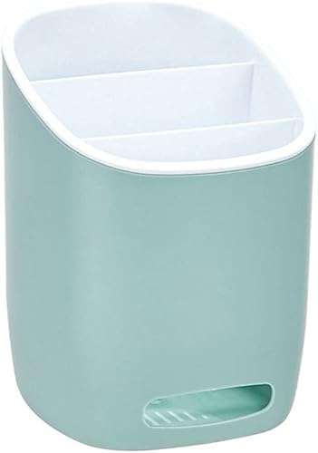 Soporte para utensilios escurridor de cubiertos soporte para palillos de tres capas cuchara tenedor estante de drenaje cesta organizadora de