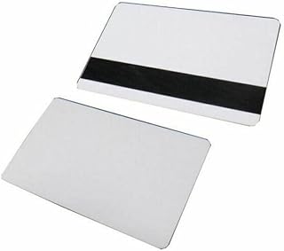10 Pack HICO 3-Track Magnetic Strip Sublimation PVC Blank IC Cards HICO Matte Magnetic Accessory