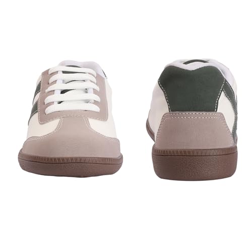 Image of PrasKing Women's Sneakers | Cushioned Non-Slip Grip Sole| Trendy & Stylish Modern Sneakers | Everyday Wear for Walking, College & Outings